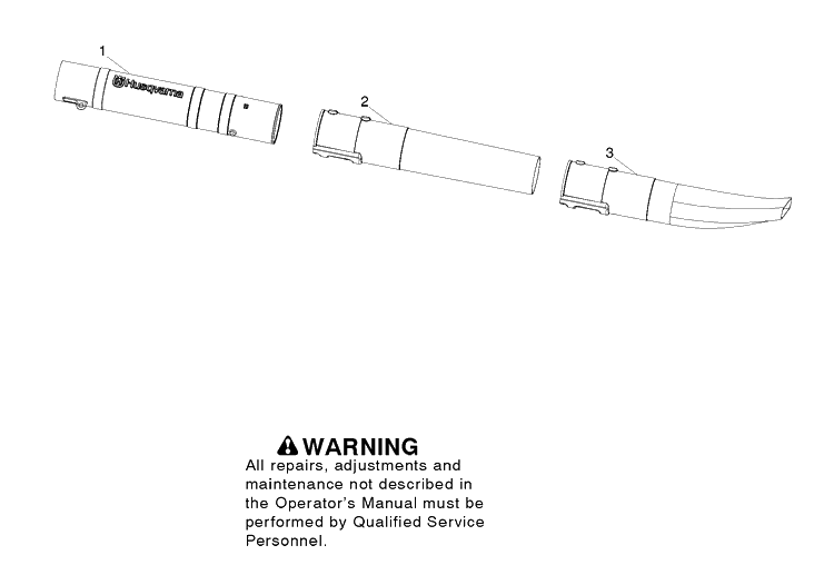 Repair Parts (C) Diagram and Parts List for 2008-05 Husqvarna Leaf Blower / Vacuum