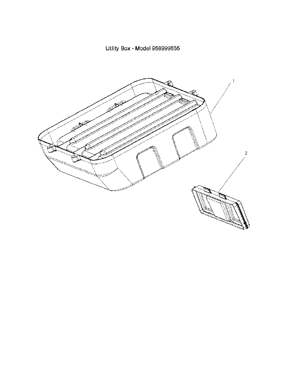 Accessories Diagram and Parts List for  Husqvarna Lawn Mower