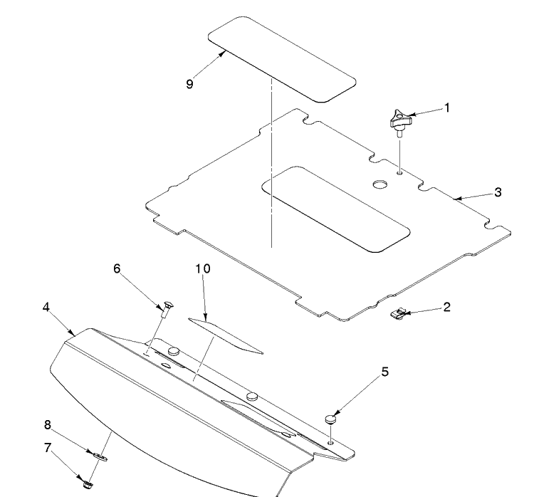 Frame 9 Diagram and Parts List for (97045580100)(2019-12) Husqvarna Lawn Mower