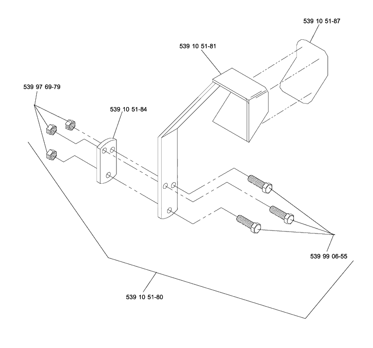 Lift Pedal Diagram and Parts List for IZ5225TXPKOA (968999307)(2005-12) Husqvarna Lawn Mower