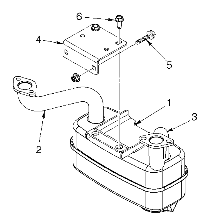 Engine Mounting, Guards And Muffler Diagram and Parts List for (97045580100)(2019-12) Husqvarna Lawn Mower