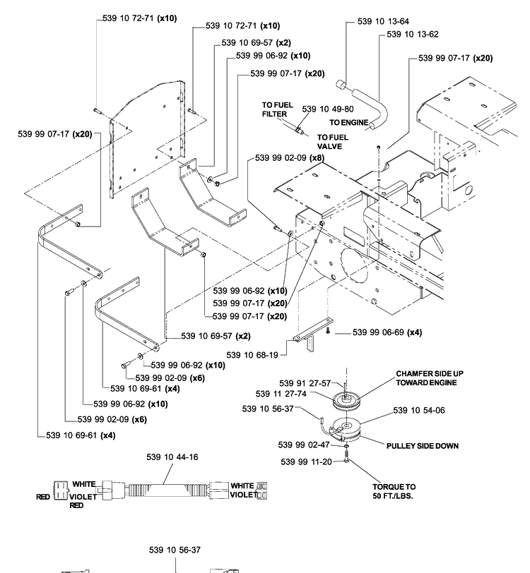 Engine Kohler 24hp And 25hp Diagram and Parts List for IZ5225TXPKOA (968999307)(2005-12) Husqvarna Lawn Mower