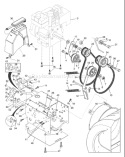 Part Location Diagram of 532851084 Husqvarna Hex Head Screw 3/8-24x1-3/8 Gr. 8