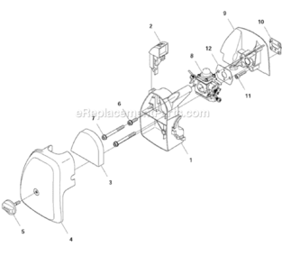 Part Location Diagram of 524853701 Husqvarna Choke Button