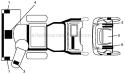 Decals Diagram and Parts List for 96193007105 - 2012-08 Husqvarna Snow Blower