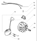 Page G Diagram and Parts List for 137 E 2005-09 Husqvarna Chainsaw