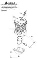 Page I Diagram and Parts List for 137 E 2005-09 Husqvarna Chainsaw