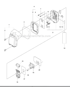 Part Location Diagram of 521740201 Husqvarna Label