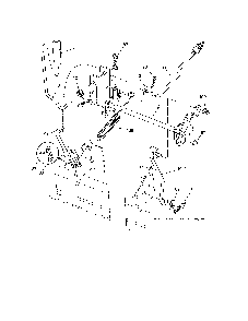 Mower lift Diagram and Parts List for  Husqvarna Lawn Tractor