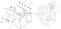 Chassis Engine Pulleys Diagram and Parts List for 96193007305 - 2012-08 Husqvarna Snow Blower