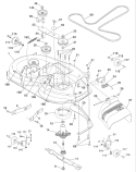 Part Location Diagram of 532177968 Husqvarna Lawn Mower Pulley
