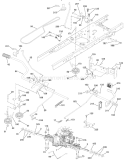 Part Location Diagram of 531064101 Husqvarna Bracket Strap Torque
