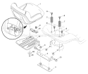 Page H Diagram and Parts List for 2348 LS 96043004400 -2008-01 Husqvarna Lawn Tractor