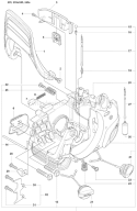 Part Location Diagram of 545071401 Husqvarna Chainsaw Bar Mounting Plate