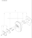 Page I Diagram and Parts List for 240 E 2008-01 Husqvarna Chainsaw