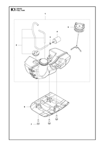Part Location Diagram of 578908301 Husqvarna Insulator