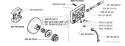 Page H Diagram and Parts List for 1996-01 Husqvarna Chainsaw