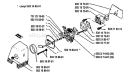 Page B Diagram and Parts List for 22 RL 1988-01 Husqvarna Trimmer