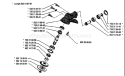 Page C Diagram and Parts List for 22 RL 1988-01 Husqvarna Trimmer
