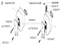 Muffler Diagram and Parts List for  Husqvarna Chainsaw