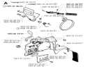 Chain_Brake Diagram and Parts List for  Husqvarna Chainsaw