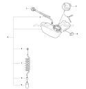 Part Location Diagram of 504022401 Husqvarna Hose Clamp