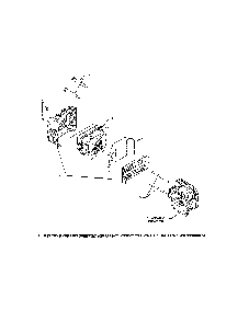 Exhaust Diagram and Parts List for  Husqvarna Lawn Mower