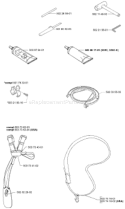 Page B Diagram and Parts List for 322 C 2000-04 Husqvarna Trimmer