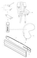Accessories Diagram and Parts List for 2012-10 Husqvarna Pole Saw