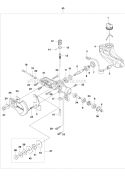 Part Location Diagram of 540057901 Husqvarna Chainsaw Pump Piston