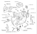 Page D Diagram and Parts List for 1998-02 Husqvarna Chainsaw