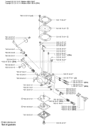 Page B Diagram and Parts List for 2001-09 Husqvarna Chainsaw