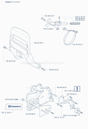 Part Location Diagram of 503217010 Husqvarna Trimmer Screw