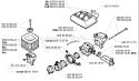 Page A Diagram and Parts List for 362 EPA 2003-10 Husqvarna Chainsaw