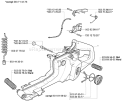 Page H Diagram and Parts List for 362 EPA 2003-10 Husqvarna Chainsaw
