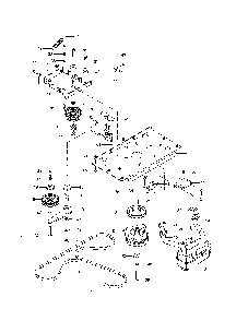 Engine mounting/guards/muffler Diagram and Parts List for  Husqvarna Lawn Mower