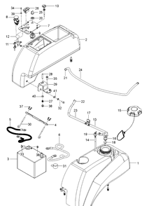 Part Location Diagram of 585999702 Husqvarna Harness.main.mz.sm.cltch.brake