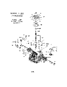 Transaxle-k46bt Diagram and Parts List for  Husqvarna Lawn Tractor