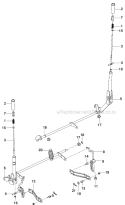 Part Location Diagram of 580435801 Husqvarna Sub.asm.shaf