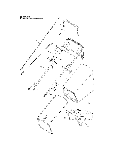 Handle Diagram and Parts List for  Husqvarna Lawn Mower