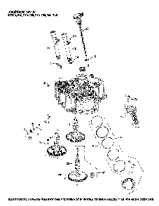 Part Location Diagram of 1601004-S Kohler Camshaft Assembly (plastic Gea