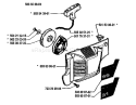 Page I Diagram and Parts List for 1990-01 Husqvarna Chainsaw