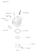 Page I Diagram and Parts List for 55 Rancher 2007-02 Husqvarna Chainsaw