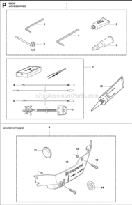 Part Location Diagram of 575439201 Husqvarna Tool