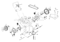 Part Location Diagram of 532184588 Husqvarna Lawn Mower Drive Control Assembly
