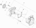 Crankcase Diagram and Parts List for 2011-05 Husqvarna Leaf Blower / Vacuum