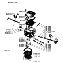Page B Diagram and Parts List for 1980-02 Husqvarna Chainsaw