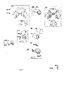 Blower housing/air cleaner Diagram and Parts List for  Husqvarna Lawn Mower