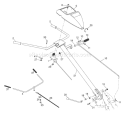 Part Location Diagram of 532189482 Husqvarna Control, Throttle