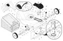 Part Location Diagram of 532197386 Husqvarna Belt Guide Bracket